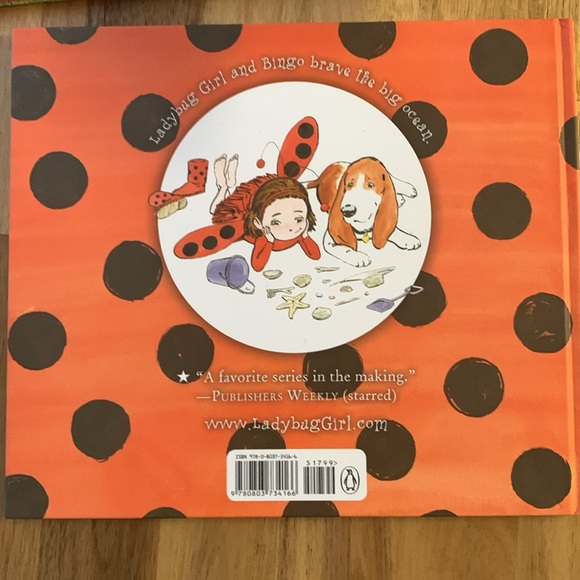 Ladybug Girl & At the Beach Beautiful Hardcover Books by David Soman Jacky Davis - Picture 4 of 16